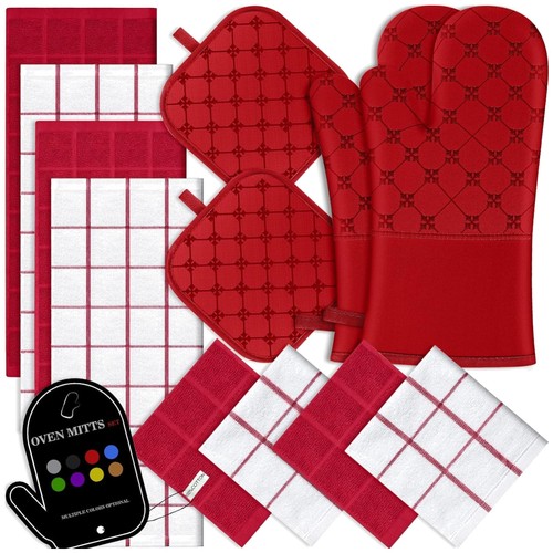 Piece red kitchen towel and - kitchen,