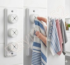 White Triple Towel Holder Tea