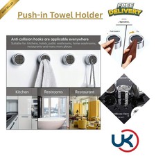 1/3/8 Push In Tea Towel Holder