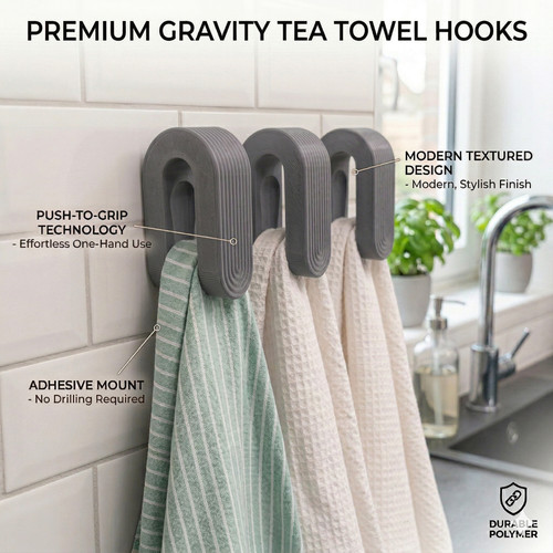 Modern gravity tea towel - gravity,
