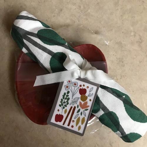 Brand new hallmark red wooden - brand,