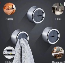 3x Push In Tea Towel Holder