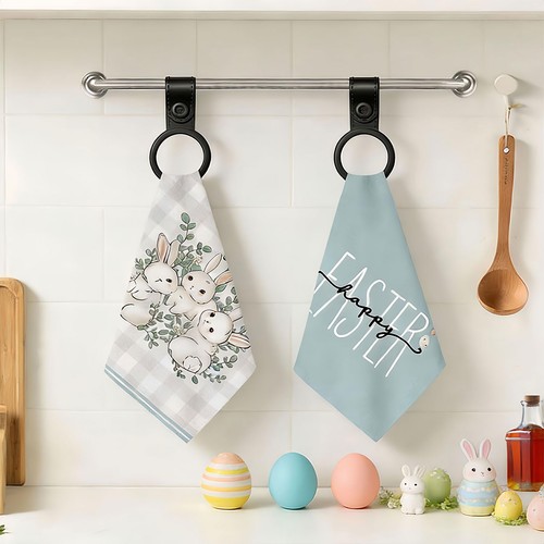 Easter kitchen towels set - set, 2