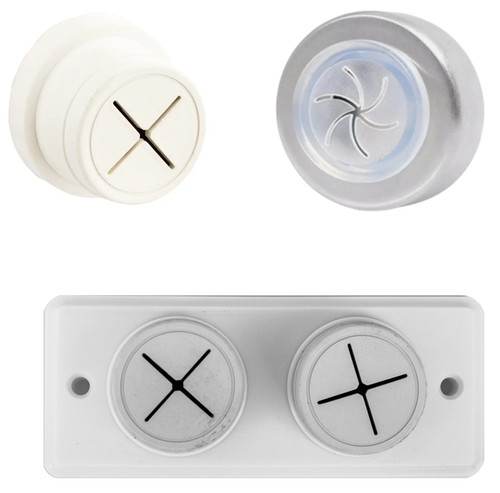 Push self adhesive tea - push, in
