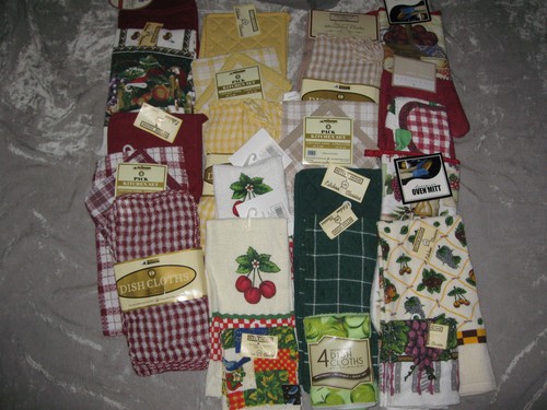 Assorted kitchen towels - assorted,